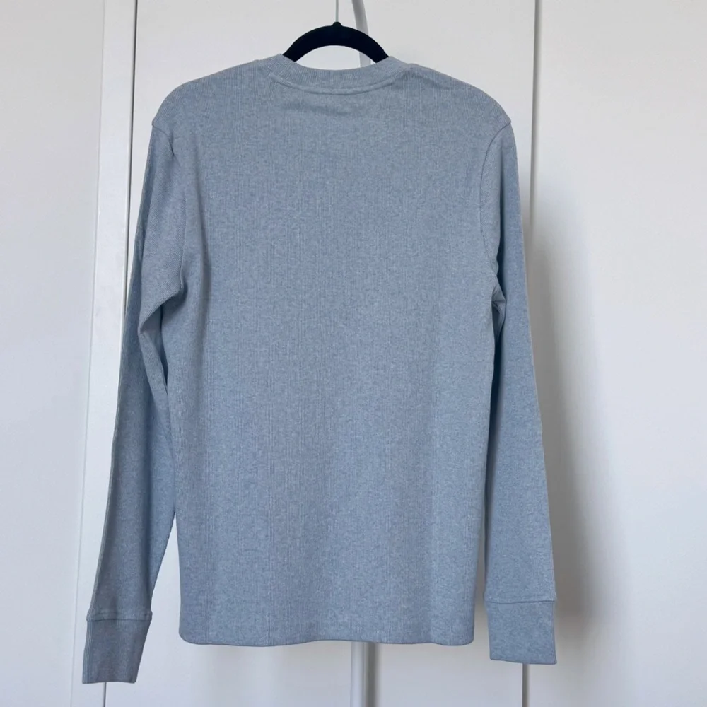 Banana Republic Light Blue Sweater Winter Preppy Academia Classic Easter Pastel